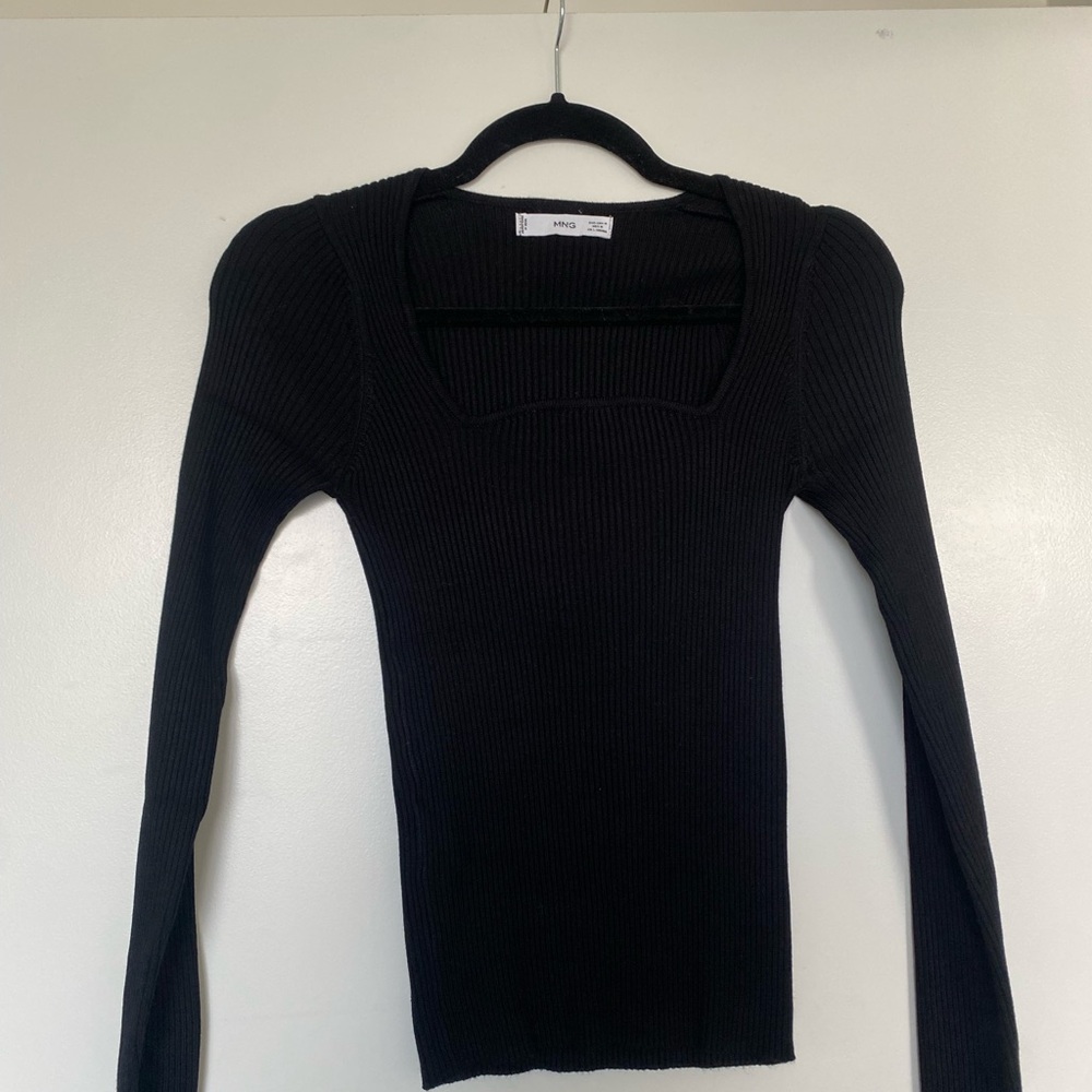 Mango top black